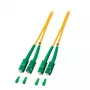 Glasvezelkabel EFB Elektronik O2561.1 1 m SC geel