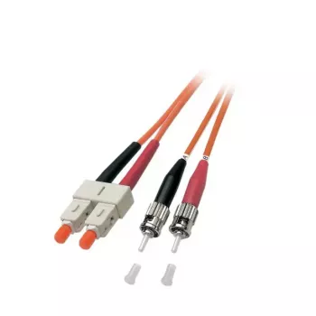 Glasvezelkabel EFB Elektronik O6363.1 1 m SC ST oranje