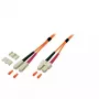Glasvezelkabel EFB Elektronik O6413.5 5 m SC oranje