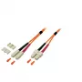 Glasvezelkabel EFB Elektronik O6423.050 0,5 m SC oranje