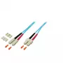 Glasvezelkabel EFB Elektronik O7413.2 2m SC turquoise