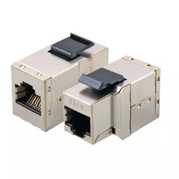 Keystone-module EFB Elektronik 37486.1 — RJ-45 naar RJ-45, wit