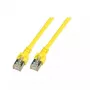 EFB Elektronik K5457.1,5 RJ45 patchkabel, Cat.5e SF/UTP, 1,5 m, geel