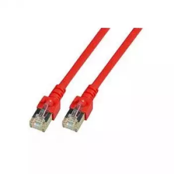 Netwerkkabel EFB Elektronik RJ45 S/FTP Cat5e rood 0,5 m