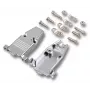 EFB Elektronik E-GP09G Volmetalen D-Sub-kap met trekontlasting, 9-polig, zilver