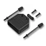 EFB Elektronik Flip-Top D-Sub-kap, 15-polig, zwart