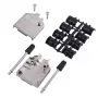 EFB Elektronik DTZK37-K Volmetalen D-Sub-kap, 37-polig, zilver