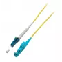 Glasvezelkabel EFB Elektronik O0863.5 — OS2 9 µm, E-2000 (LSH) naar LC, 5 m, geel