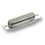 D-sub-kabelstekker EFB Elektronik 28614.1, zilver, vertinde contacten