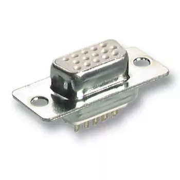 Kabelstekker EFB Elektronik 34501.1 DSub 15-polig metaalkleur