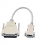 Seriële kabel EFB Elektronik EK125.2 beige 2m DB25 DE-9