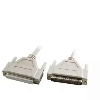 EFB Elektronik K5186.2 Seriële datakabel 1:1, DB-37 male naar female, 2 m, beige