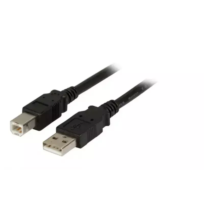 USB-kabel EFB Elektronik K5256SW.1,8 1,8 m USB A USB B zwart