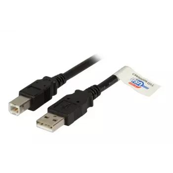USB-kabel EFB Elektronik K5256SW.1,8 1,8 m USB A USB B zwart