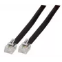 Telefoonkabel EFB Elektronik K2404SW.2 2 m zwart