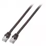 Netwerkkabel EFB Elektronik S/FTP Cat.6 RJ45 zwart 2 m