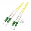 Glasvezelkabel EFB Elektronik O0381.0,5 0,5 m 2x LC geel