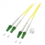 Glasvezelkabel EFB Elektronik O0381.0,5 0,5 m 2x LC geel