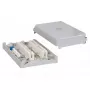 EFB Elektronik LSA Minibox 201 C, 20 paar, incl. 2x scheidingsstrips met 10 paar, grijs