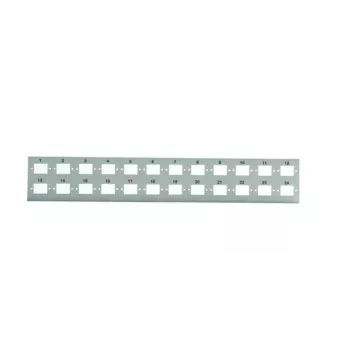 Montagekit Telegärtner H02025A0114 zilver metaal