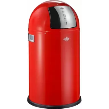 Afvalemmer Wesco Pushboy 50 l, rood, model 112797