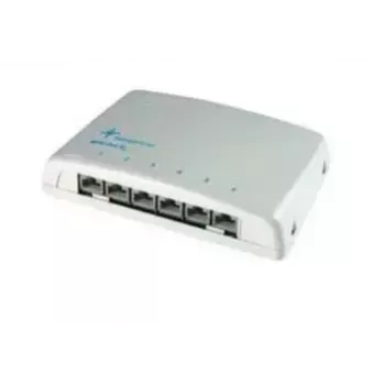 Telegärtner MPD6-H K Minidistributeur, Cat.6A, 6x RJ45 ongeschermd (J02021A0053)