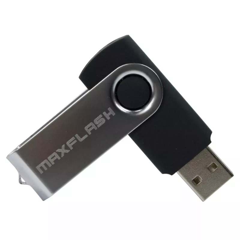 USB-stick MaxFlash 4GB USB Type-A zwart PD4GM-R