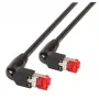 Netwerkkabel EFB Elektronik K4137SW.5 RJ-45 Cat6a 5 m zwart