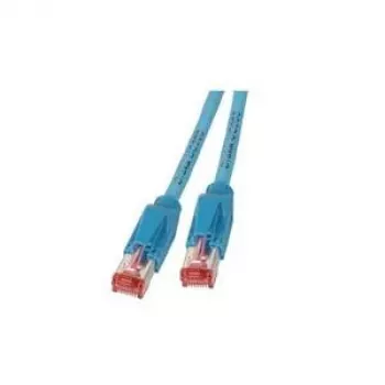 Netwerkkabel EFB Elektronik RJ45 S/FTP Cat6a blauw 7,5 m