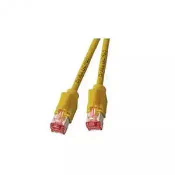 Netwerkkabel EFB Elektronik RJ45 S/FTP Cat6a RJ-45 0,5 m geel