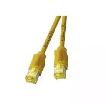 Netwerkkabel EFB Elektronik RJ45 S/STP Cat6a 1 m geel