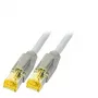 Netwerkkabel EFB Elektronik 7,5m Cat6a RJ-45 S/FTP grijs