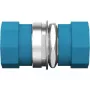 Glasvezeladapter EFB Elektronik 53344.3 FC/PC blauw metallic