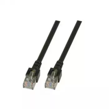 Netwerkkabel EFB Elektronik Cat5e RJ-45 10m zwart
