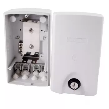 Elektrische behuizing EFB Elektronik 46049.1 grijs breedte 103 mm diepte 90 mm hoogte 185 mm