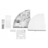 EFB Elektronik 53712.1 Micro-lasverdelerbehuizing, IP20, RAL 7035