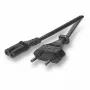 Netsnoer EFB Elektronik EK502.2 zwart 2 m C7-koppeling