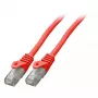 Netwerkkabel EFB Elektronik K8104RT.7,5 RJ-45 Cat6 7,5 m rood