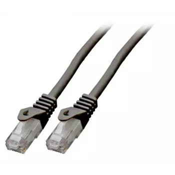 Netwerkkabel EFB Elektronik K8104SW.7,5 RJ-45 Cat6 7,5 m zwart