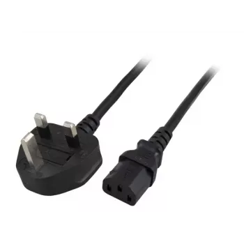 Stroomkabel EFB Elektronik EK484.2 zwart 2 m