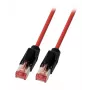 Netwerkkabel EFB Elektronik K8048PUI2 RJ-45 Cat6a 2 m zwart rood