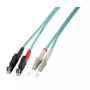 Glasvezelkabel EFB Elektronik O0341.3 3m 2x LC 2x E-2000 (LSH)