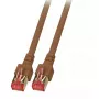 Netwerkkabel EFB Elektronik K5517.0,25 RJ-45 Cat6 0,25 m bruin