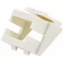 EFB Elektronik 37501WS.1 Kunststof frame voor Keystone, wit