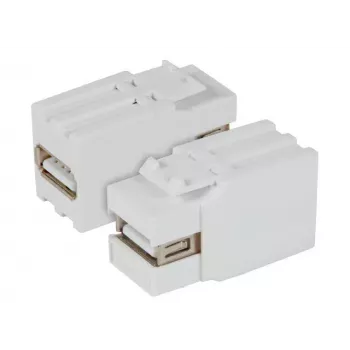 Keystone-module EFB Elektronik EB498V2 plat wit