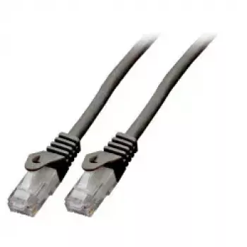 Netwerkkabel EFB Elektronik K8104SW.15 RJ-45 Cat6 15m zwart