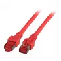 Netwerkkabel EFB Elektronik K5512.50 RJ-45 Cat6 50 m rood