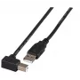 USB-kabel EFB Elektronik K5260SW.1,8 1,8m USB A USB B zwart