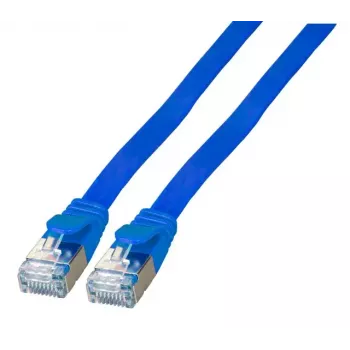 Netwerkkabel EFB Elektronik K5545BL.5 RJ-45 Cat6a 5 m blauw