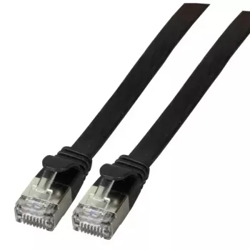 Netwerkkabel EFB Elektronik K5545SW.1 RJ-45 Cat6a 1 m zwart